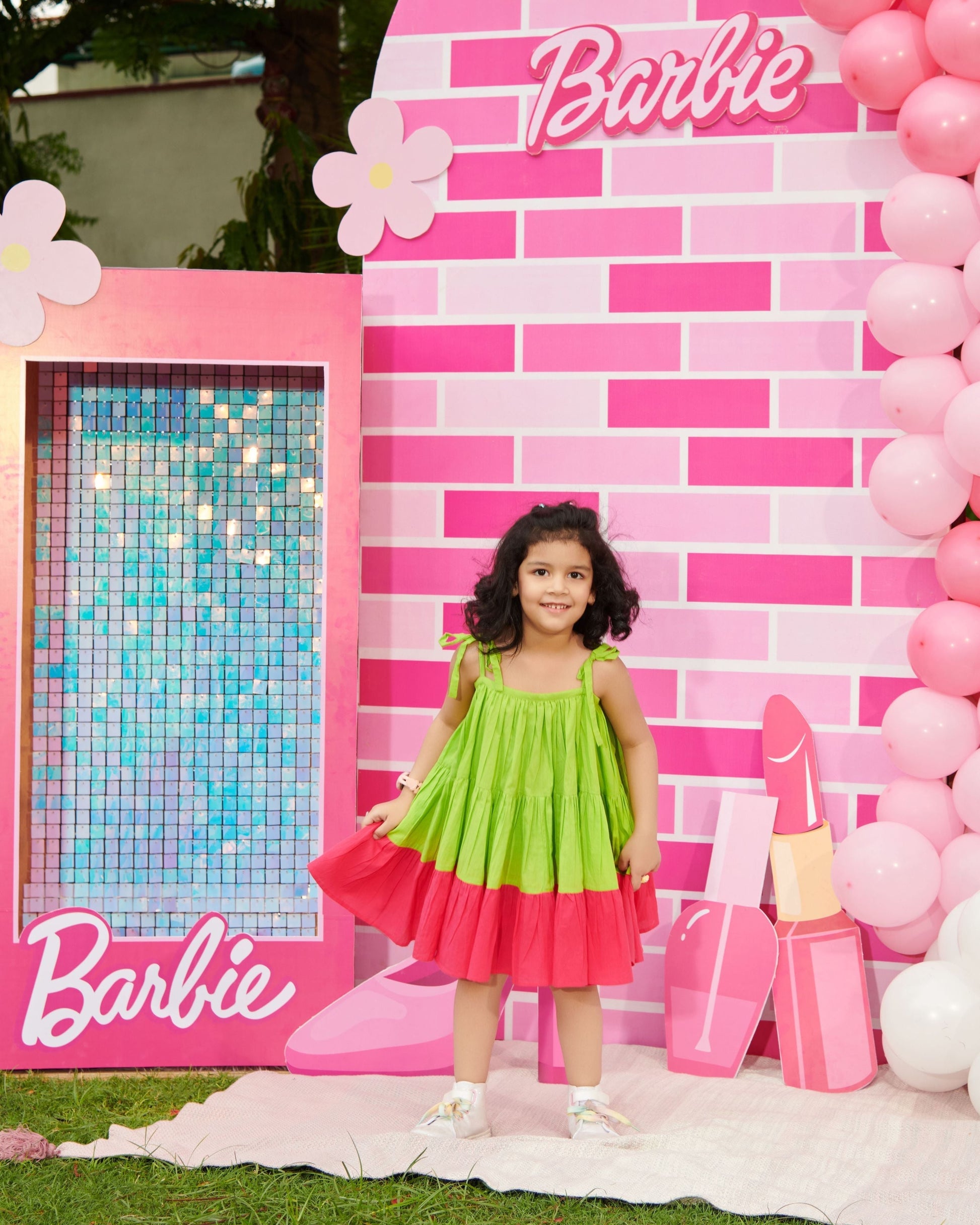 Blissa Tier Cotton Dress My Store