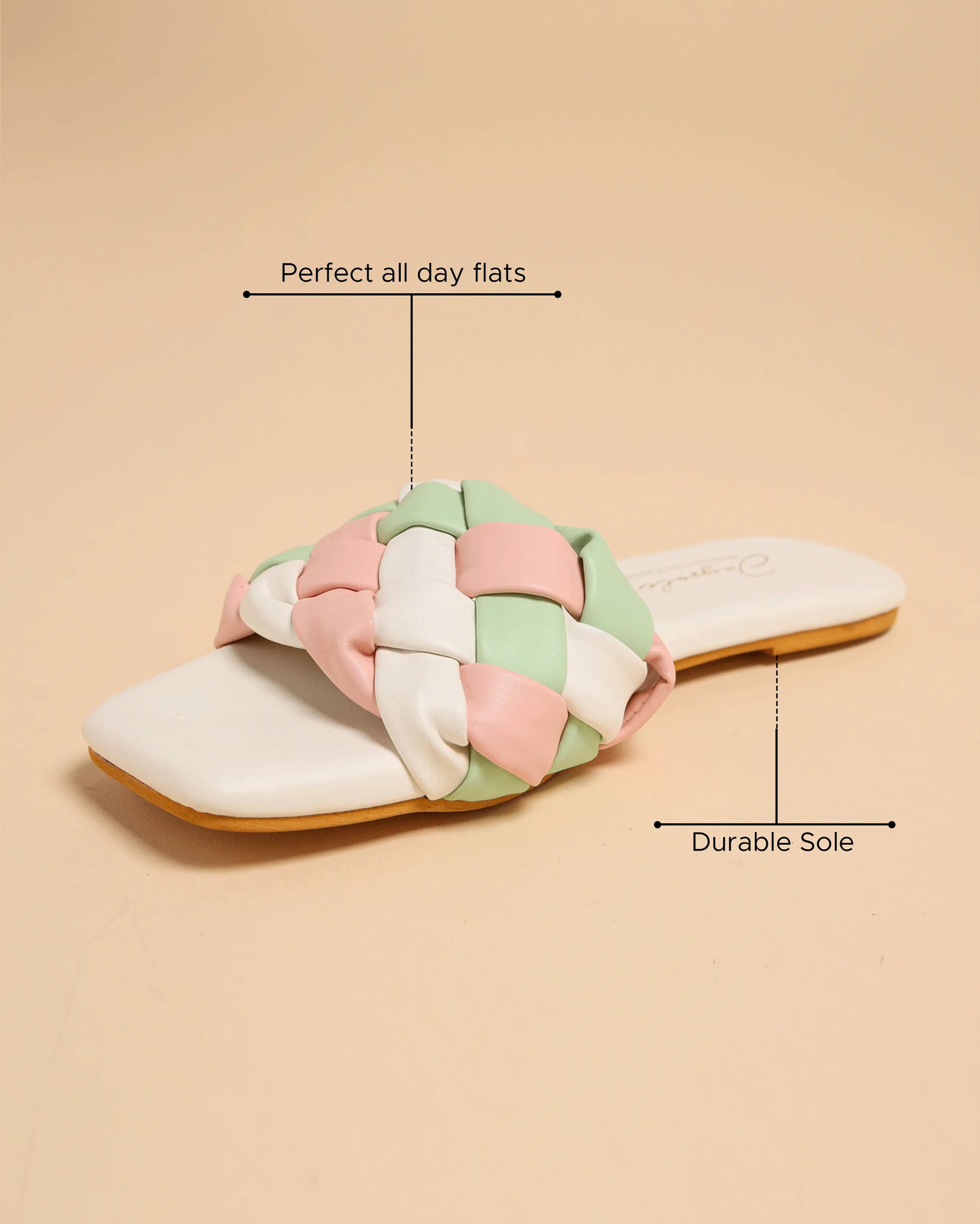 Colourful Mystery Braided Slides My Store