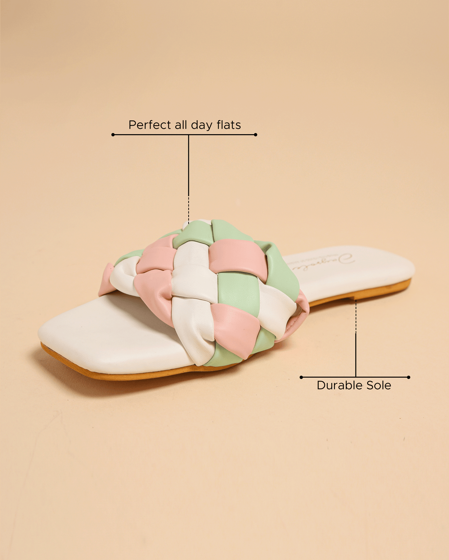 Colourful Mystery Braided Slides My Store