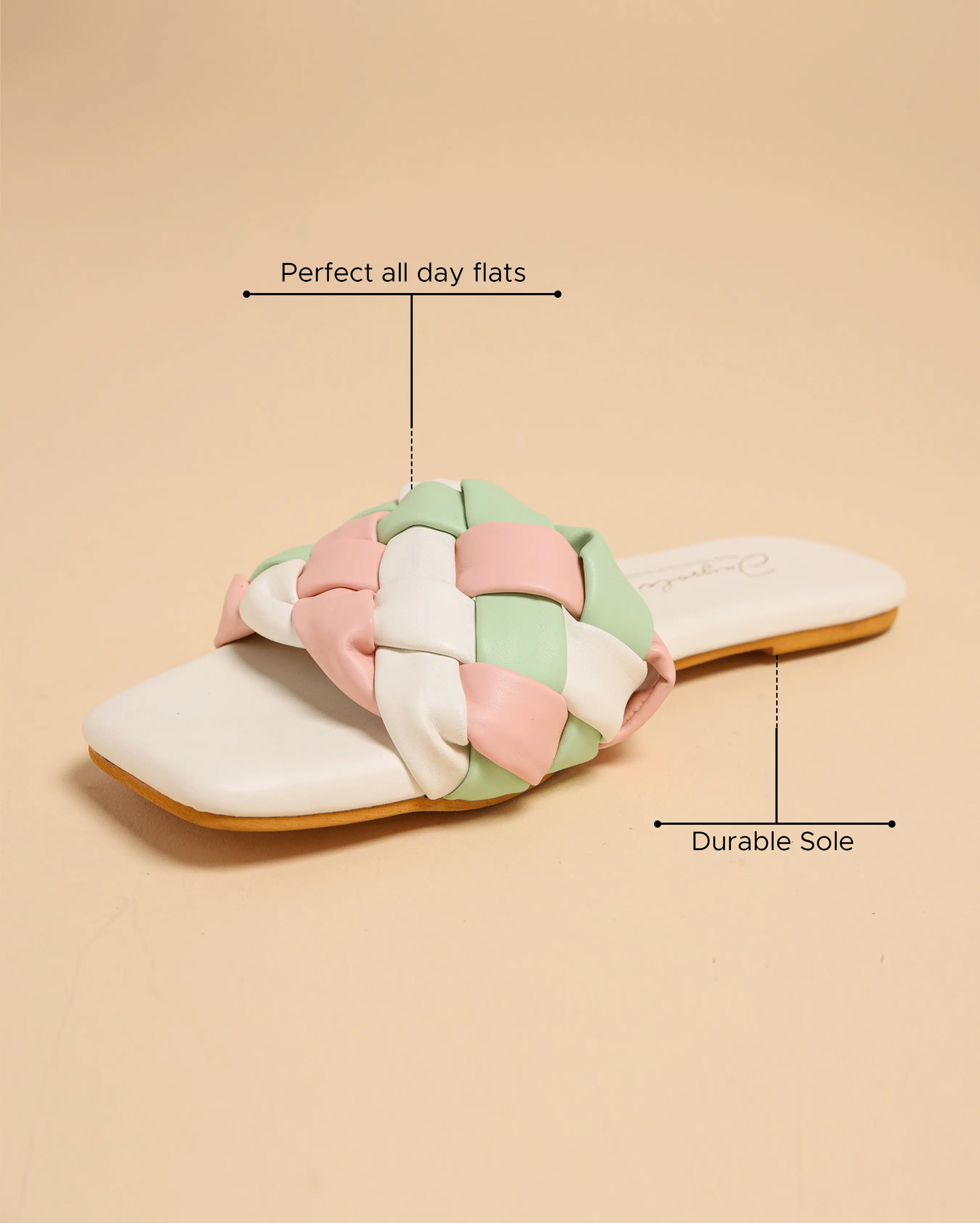 Colourful Mystery Braided Slides My Store