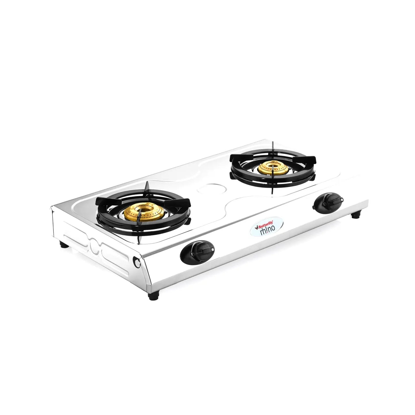 Butterfly Rhino Stainless Steel 2 Burner LPG Gas Stove My Store