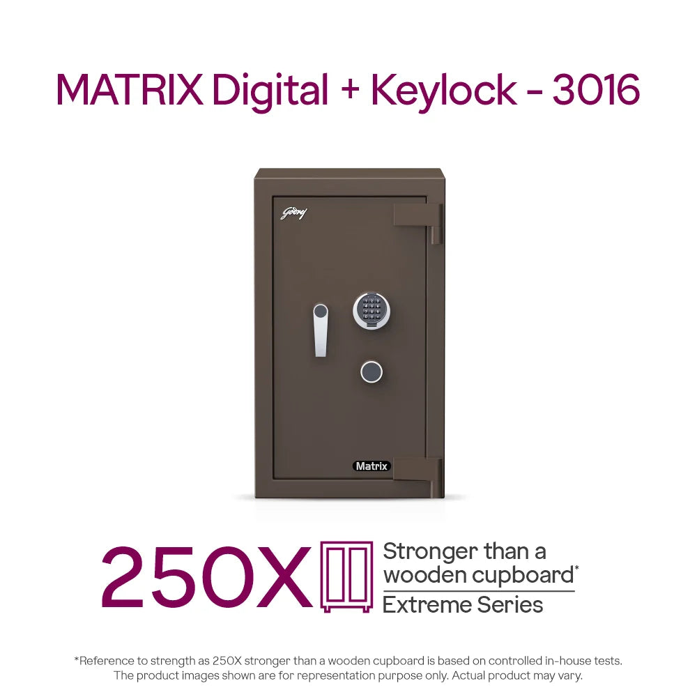 Godrej Matrix 3016 Key Lock V3* Home Locker