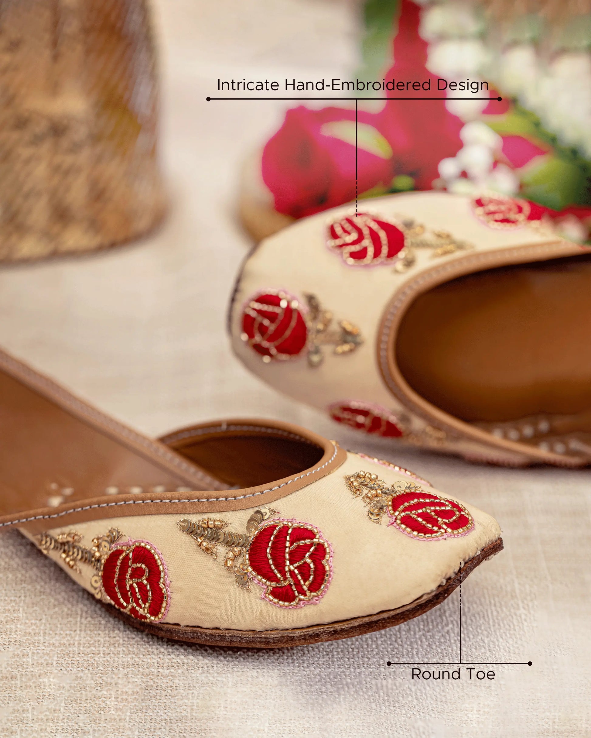 Candy Rose Handcrafted Jutti My Store