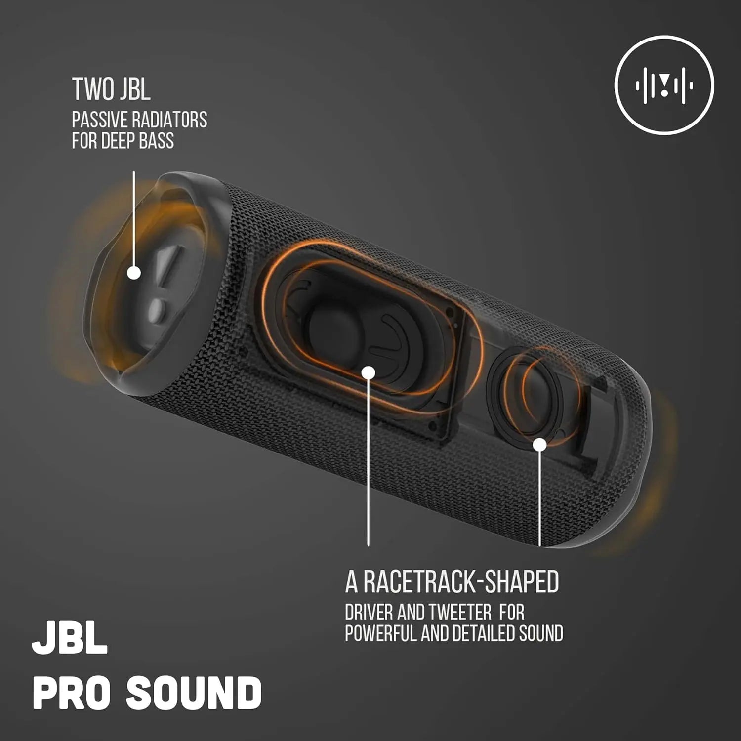 JBL Flip 6 Wireless Portable Bluetooth Speaker (JBSP0462 - JBL FLIP6 PORTABLE BT SPEAKER - BLACK) My Store