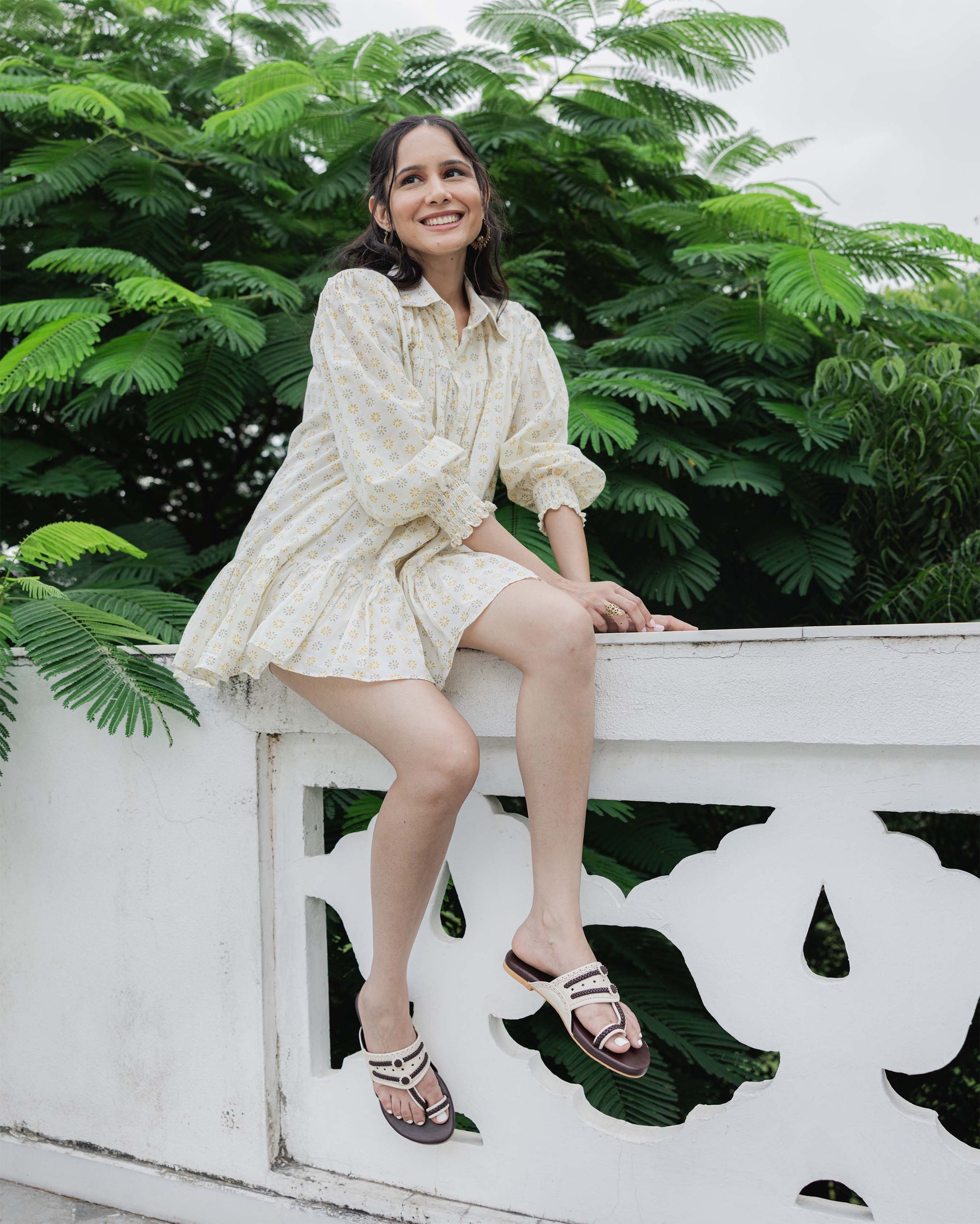 Hickory Cream Kolha Flats My Store