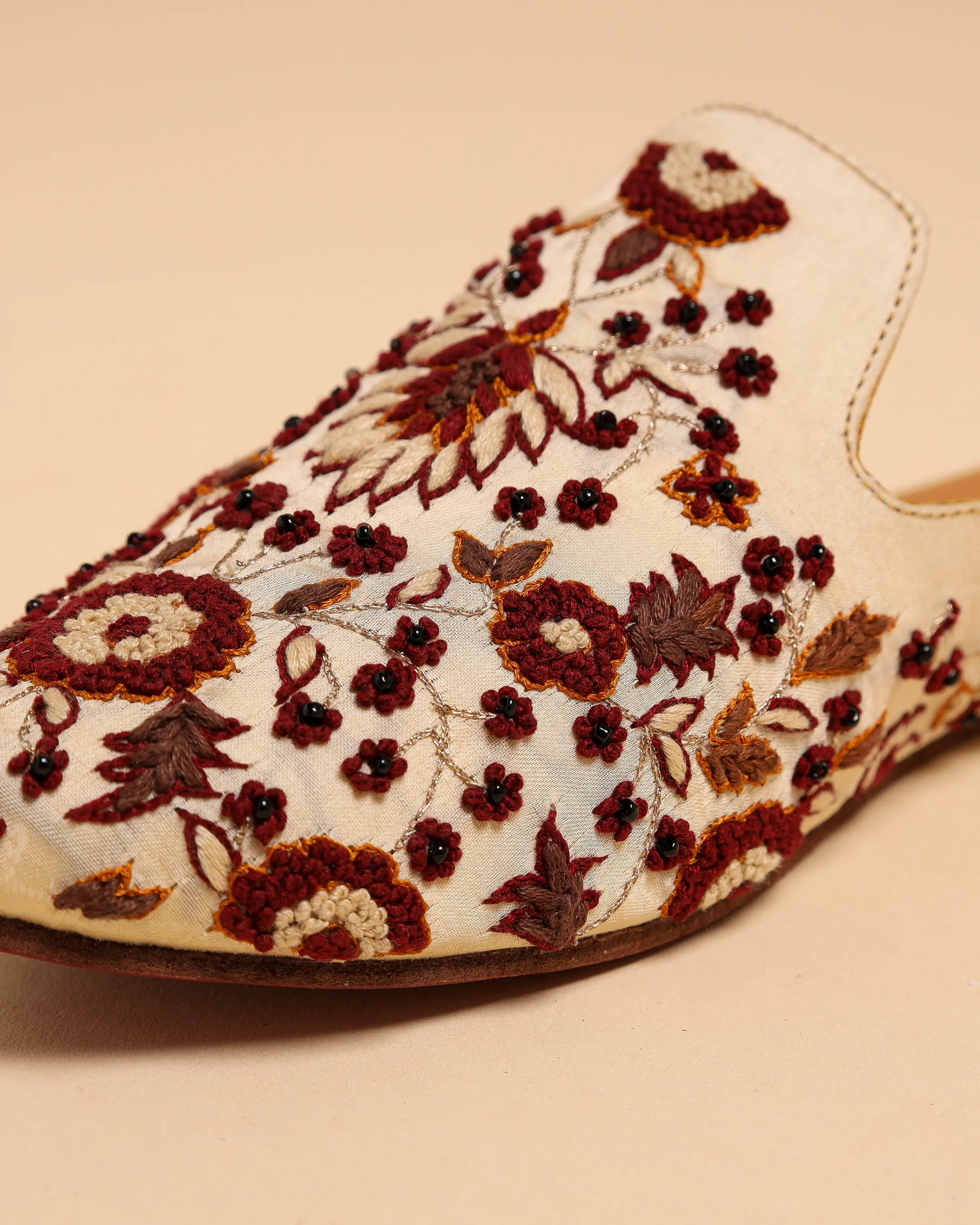 Brown Frappe Handcrafted Mules My Store