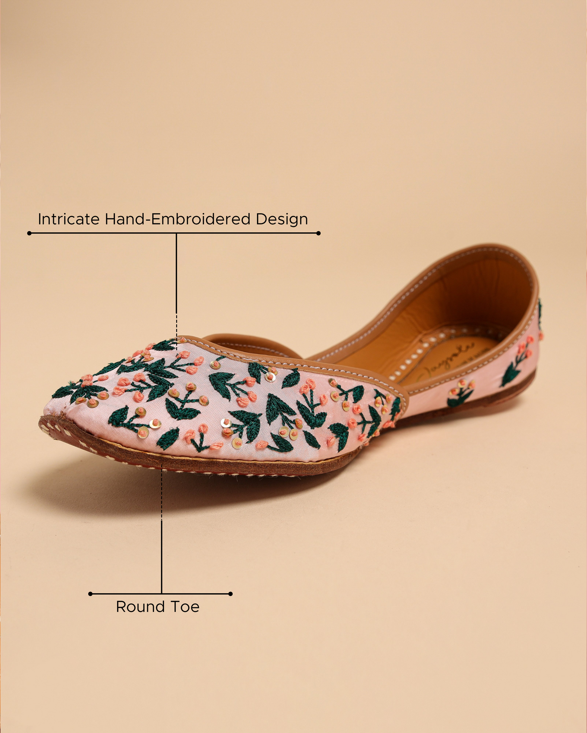 Green Petals Handcrafted Jutti Quick Cart