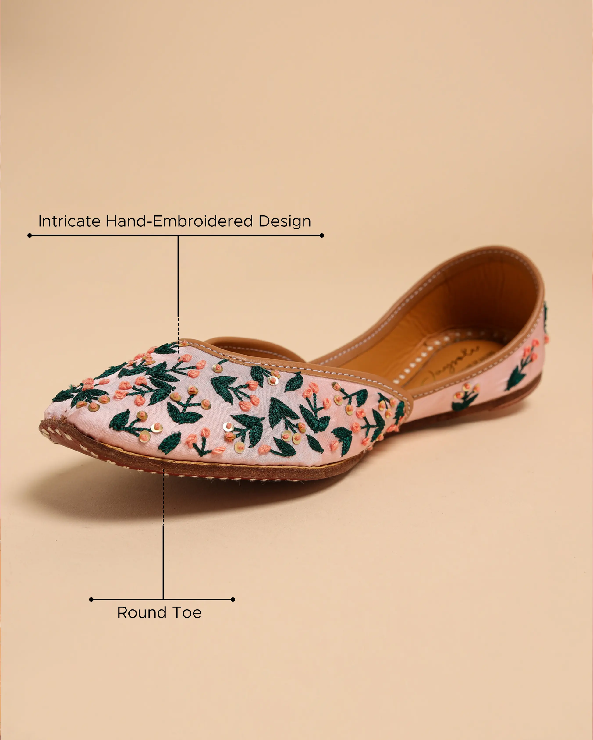 Green Petals Handcrafted Jutti My Store