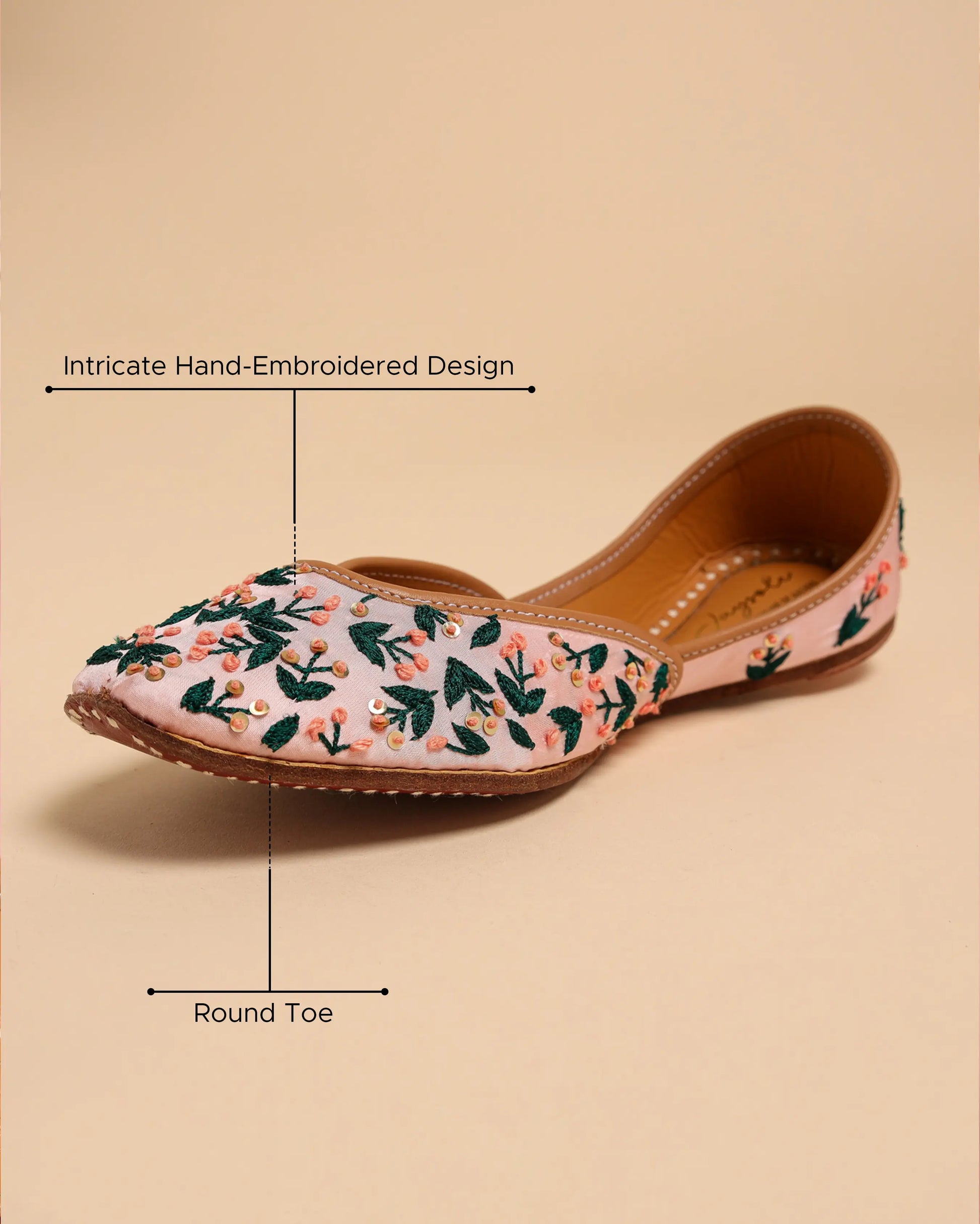 Green Petals Handcrafted Jutti My Store