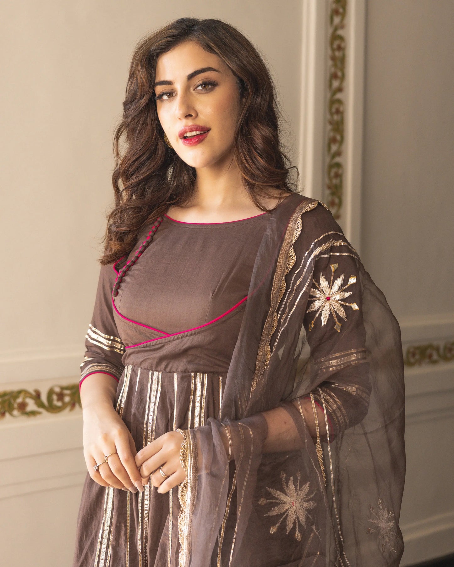 Kawai Gotapatti Cotton Suit Set My Store