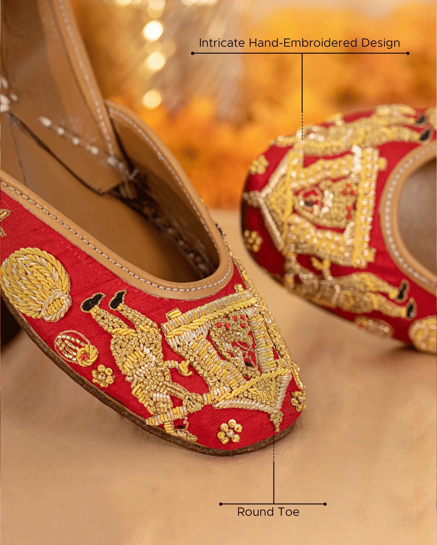 Blushing Bride Handcrafted Jutti My Store