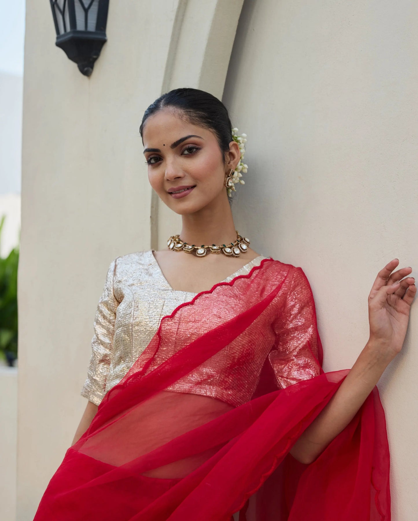 Mystic Silver Gota Blouse My Store