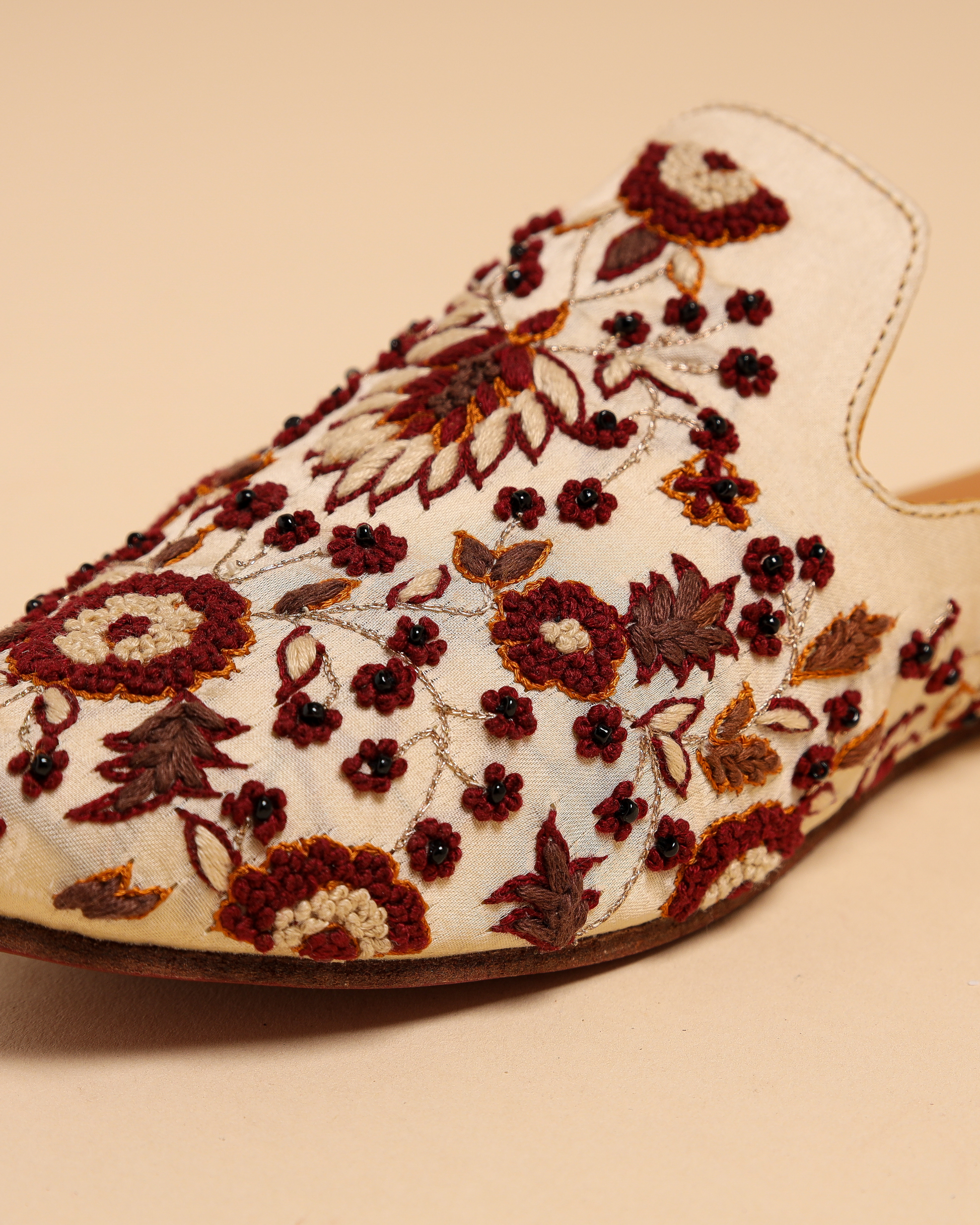 Brown Frappe Handcrafted Mules My Store