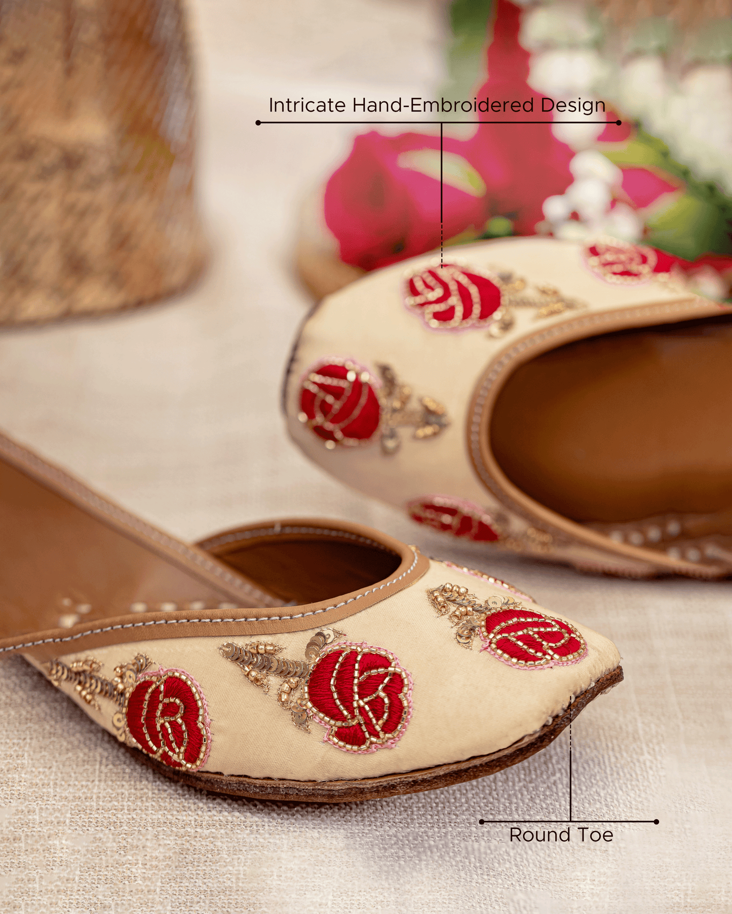 Candy Rose Handcrafted Jutti My Store