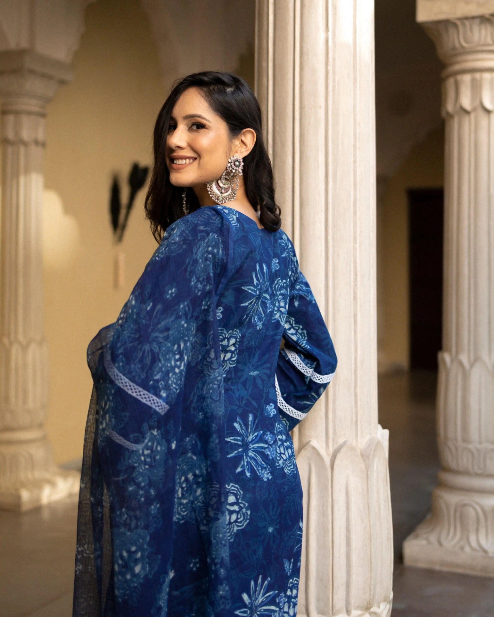 Rithwik Handblock Suit Set My Store