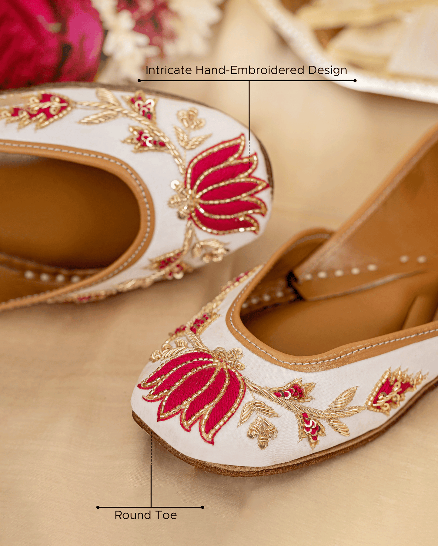 Brink Pink Handcrafted Jutti Quick Cart