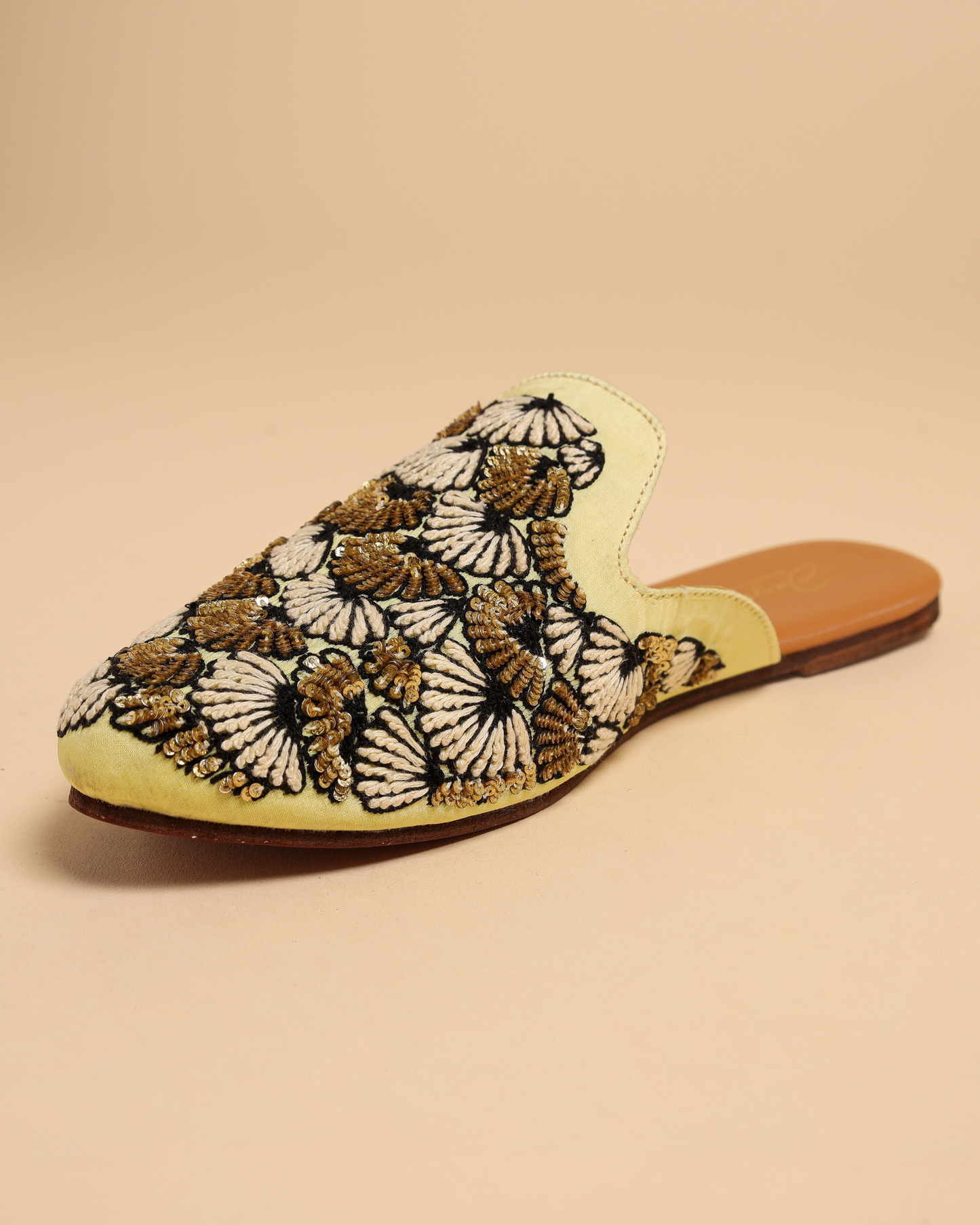 Antique Gold Handcrafted Mules My Store