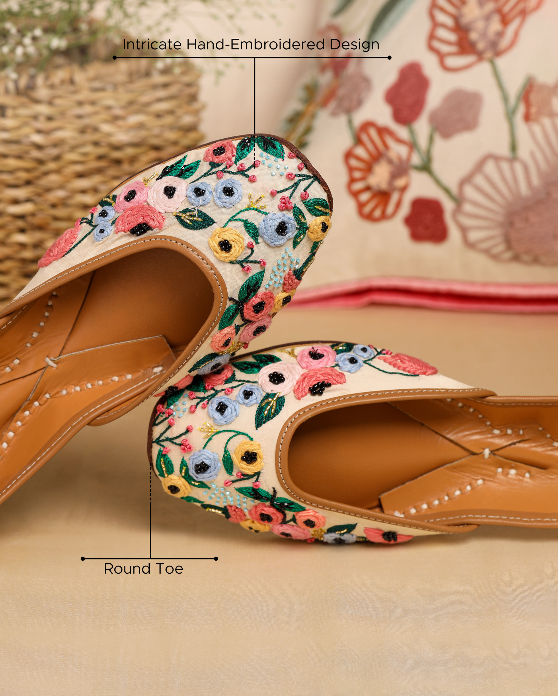 Flower Bae Handcrafted Jutti Quick Cart