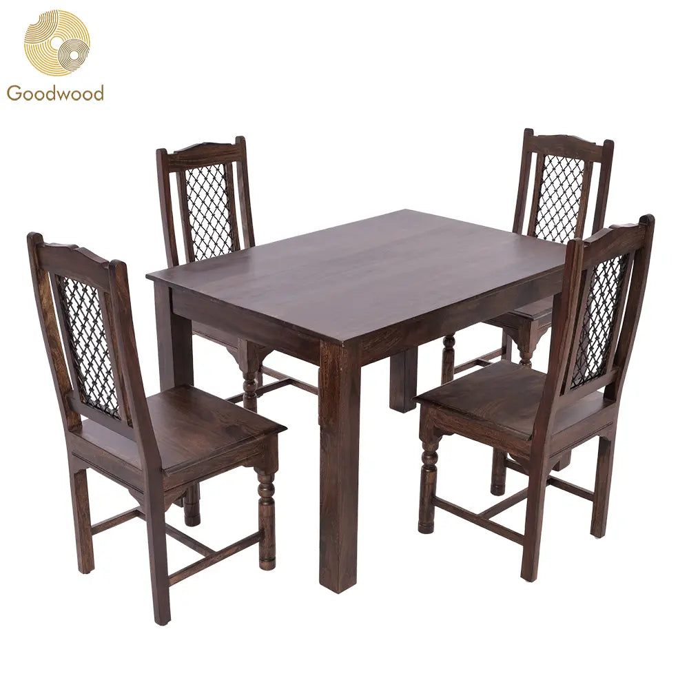 Goodwood Clinton 4 Seater Dining Table Set My Store