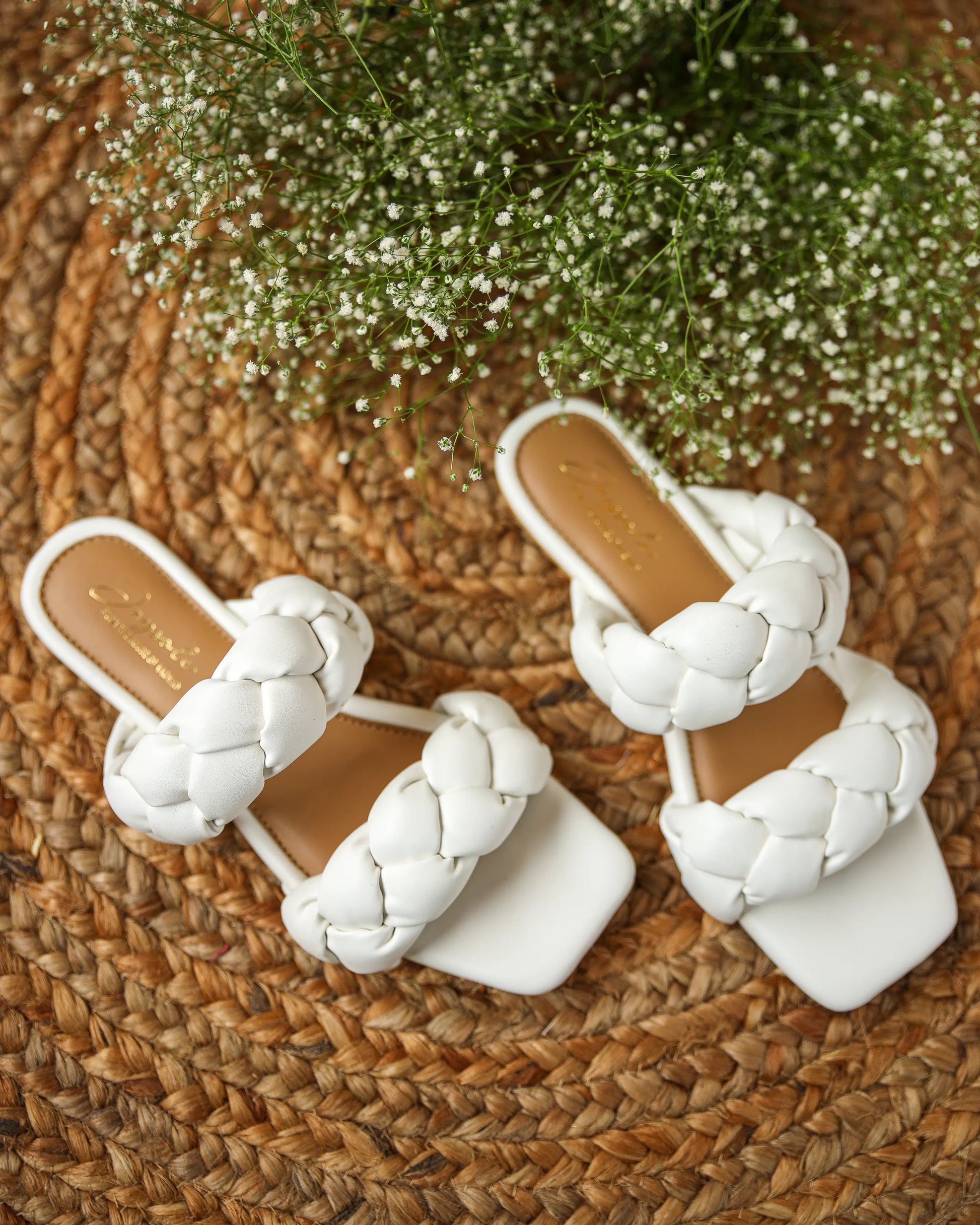 Sugar Swizzle Braided Flats My Store