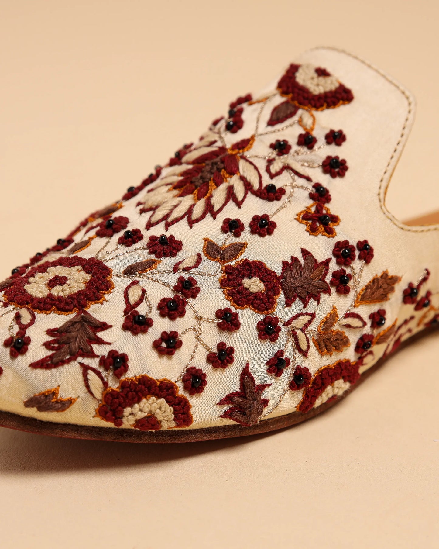 Brown Frappe Handcrafted Mules My Store