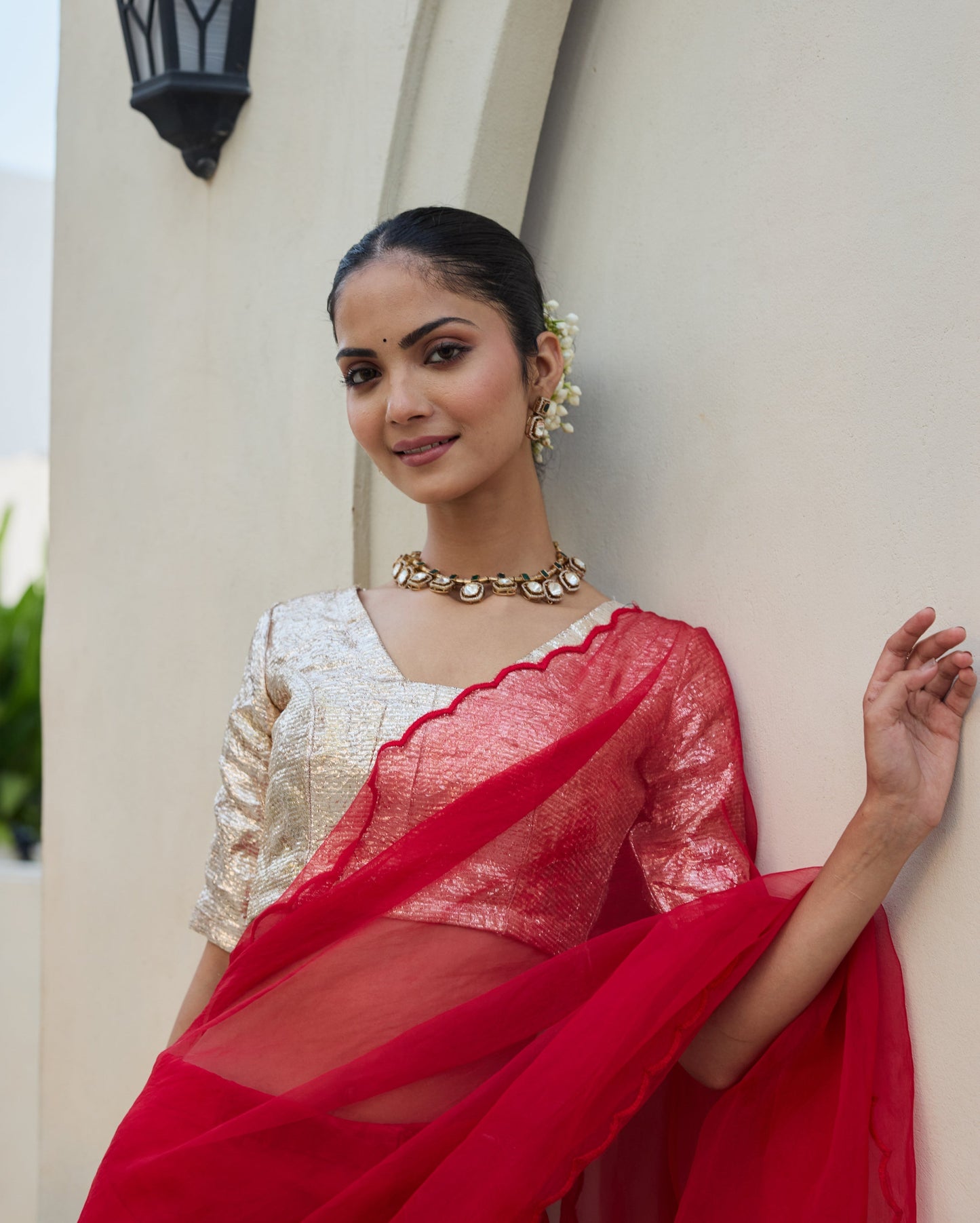 Mystic Silver Gota Blouse My Store