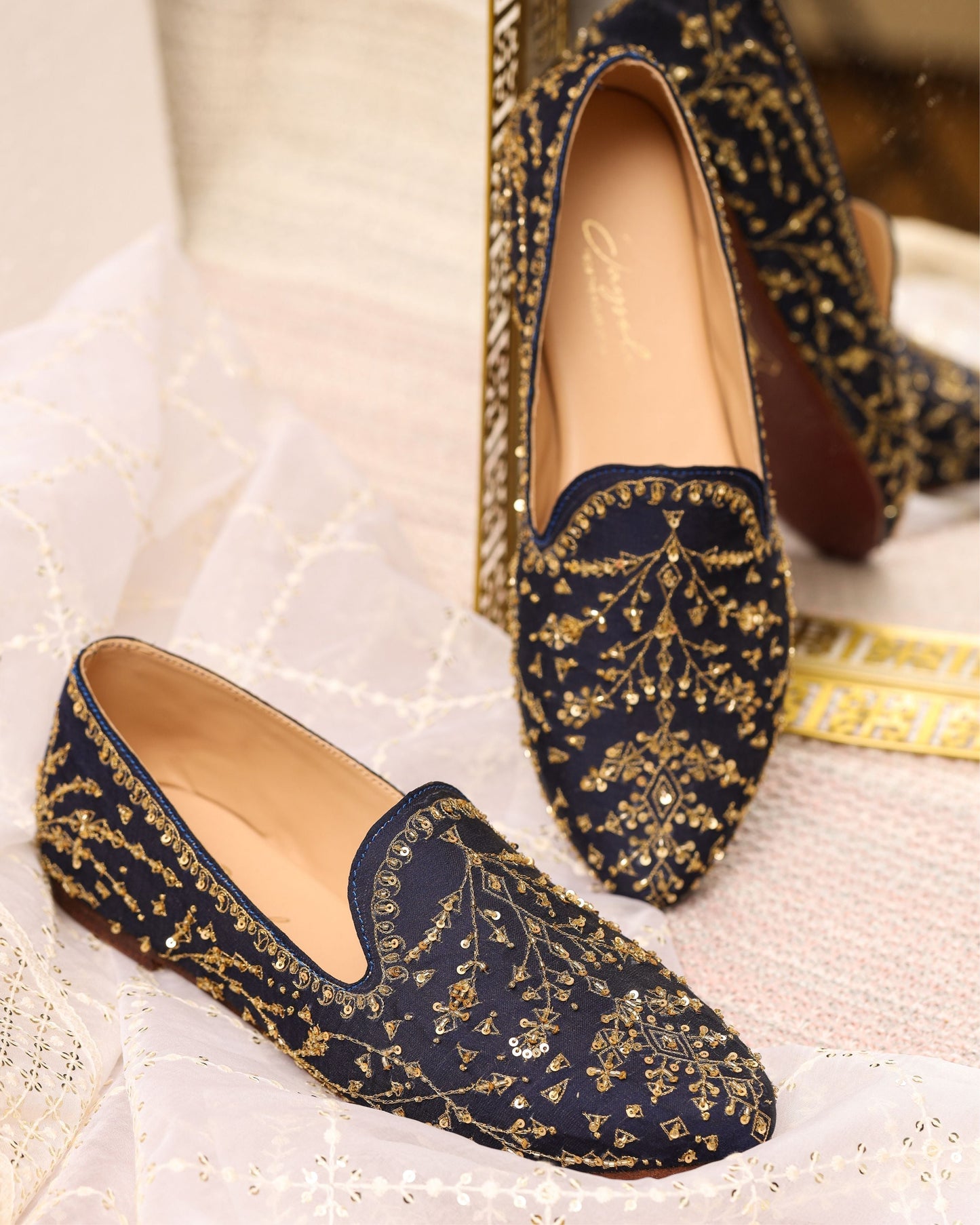 Blueberry Handcrafted Loafers My Store