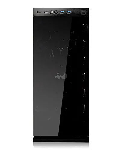 InWin Infinity 805 Tempered Glass Compact ATX Mid-Tower Computer Case Cabinet - Black