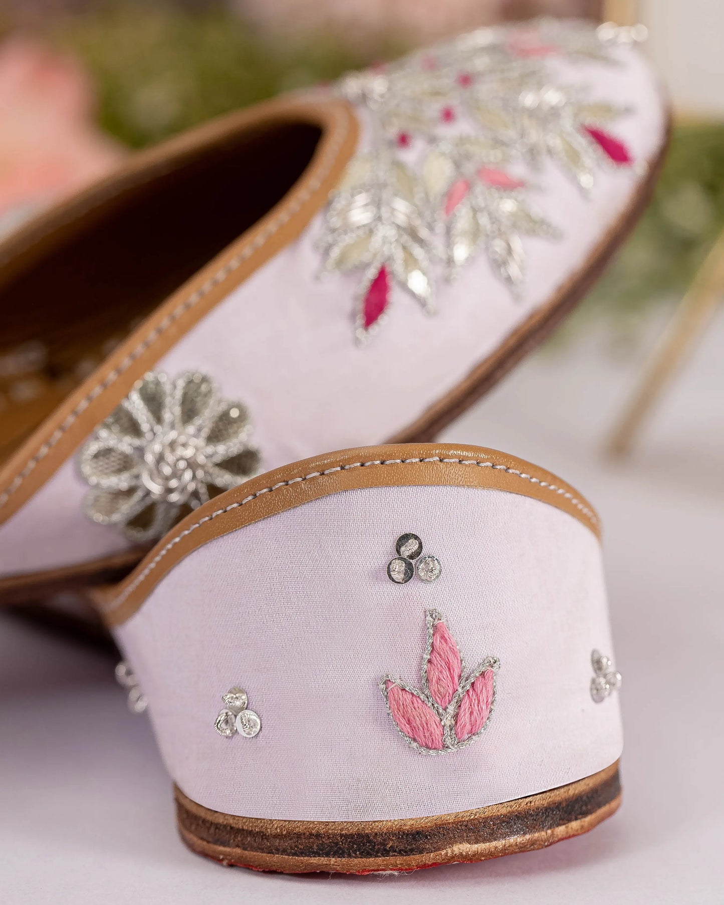 Cotton Candy Handcrafted Jutti My Store