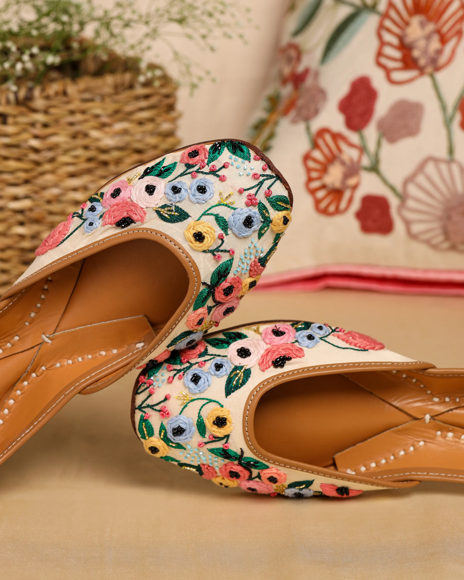 Flower Bae Handcrafted Jutti My Store