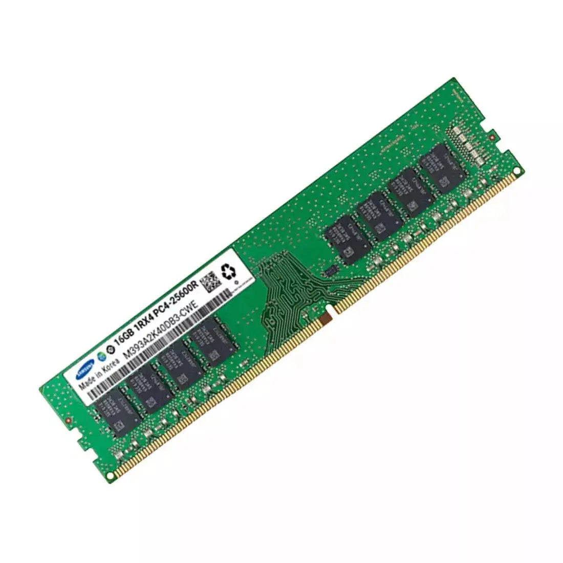 Samsung 16GB PC4-25600 DDR4-3200Mbps 1RX4 ECC Server Memory Module
