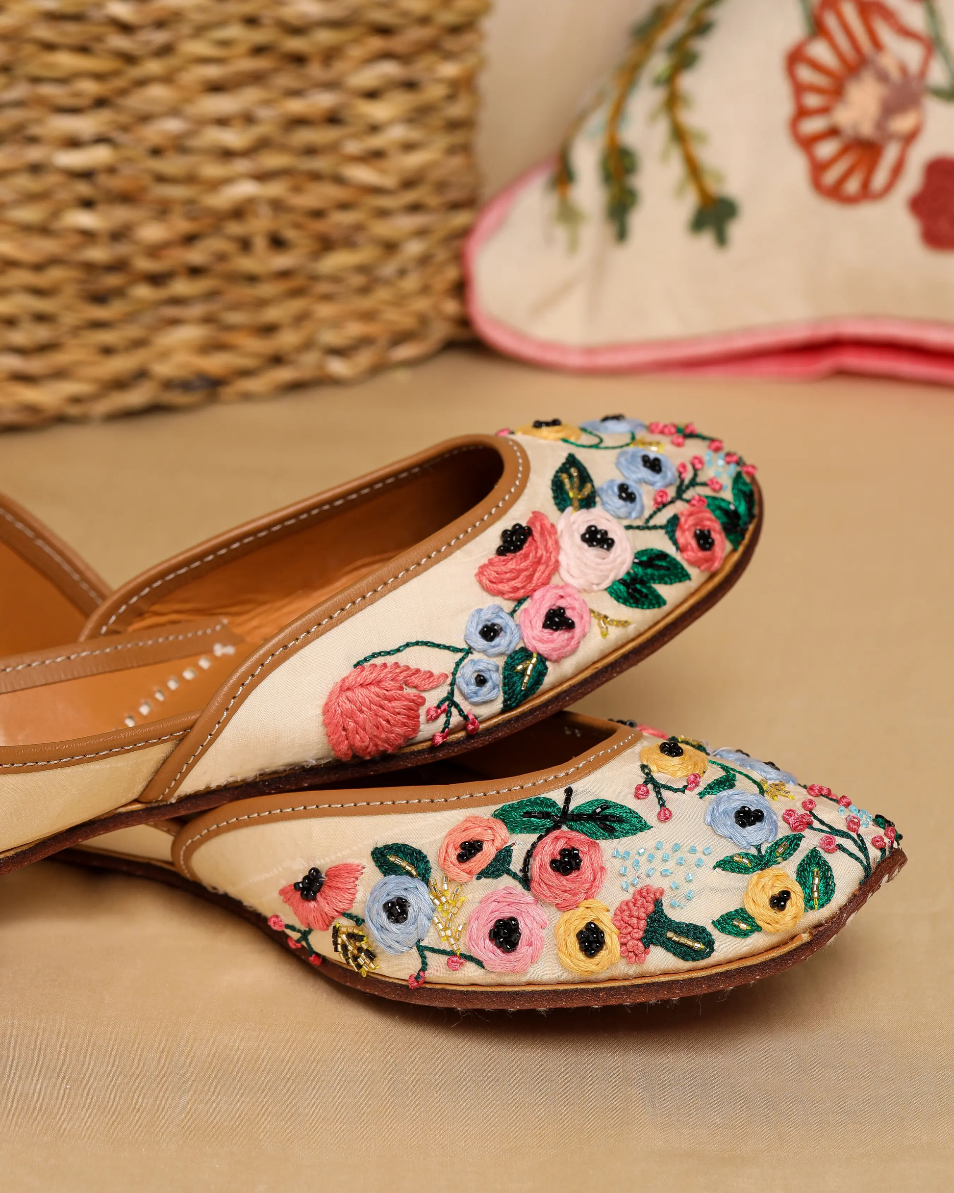 Flower Bae Handcrafted Jutti My Store