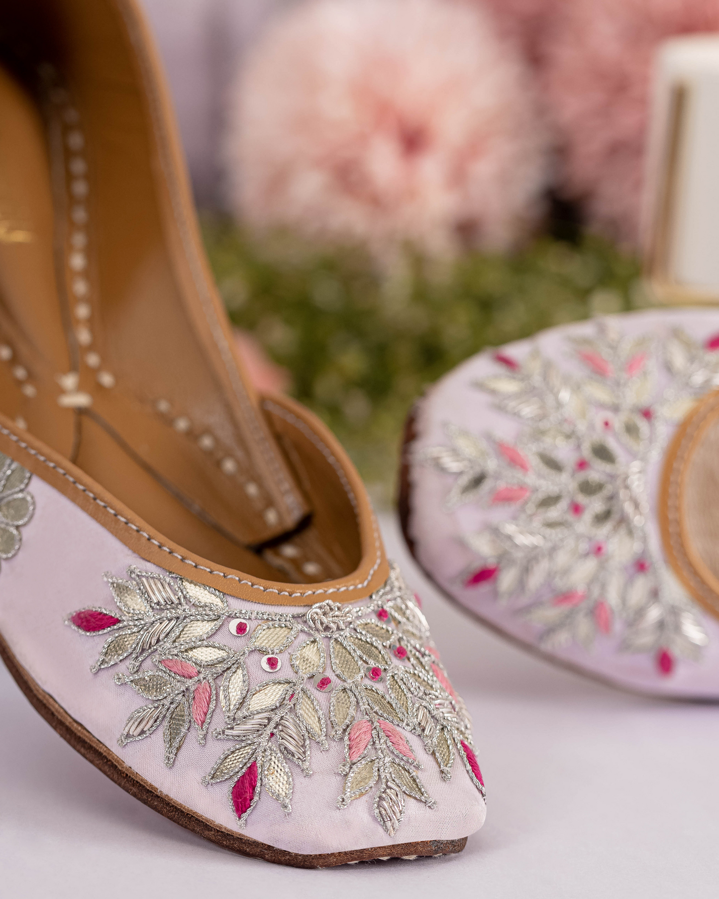 Cotton Candy Handcrafted Jutti Quick Cart