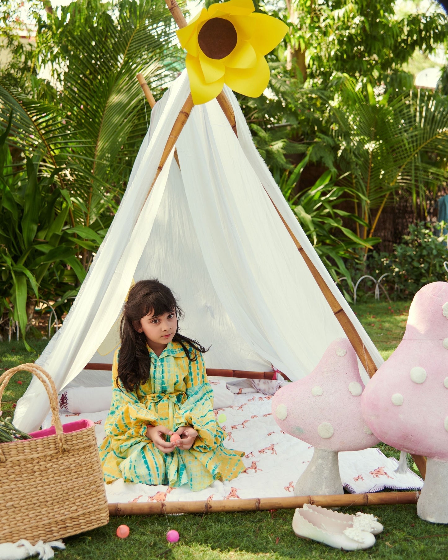 Jellybean Tie & Dye Cotton Dress My Store