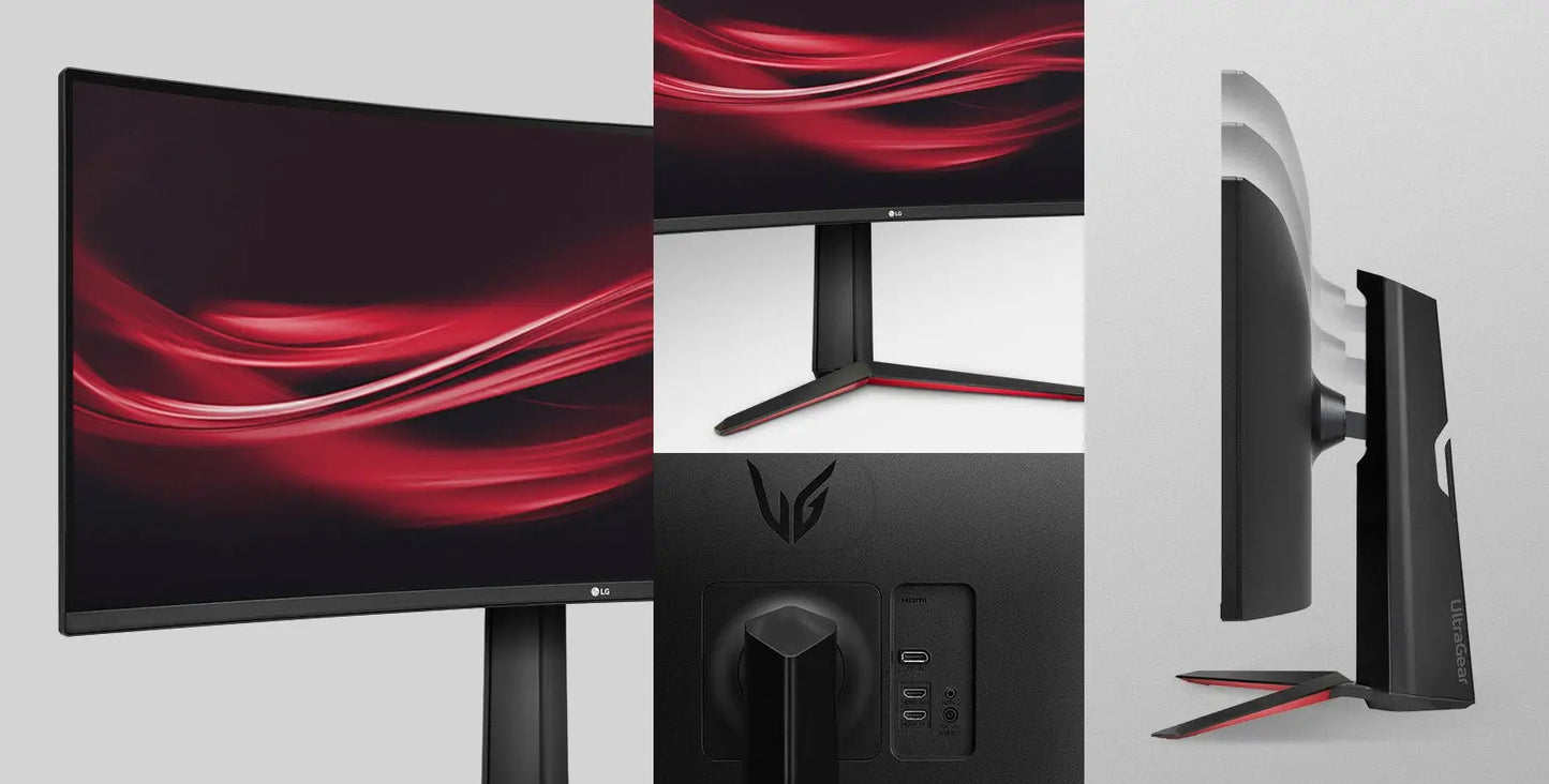 LG UltraGear 34GP63A 34" 160Hz 1440p WQHD VA Panel HDR10 Curved Gaming Monitor with Dual Speakers My Store