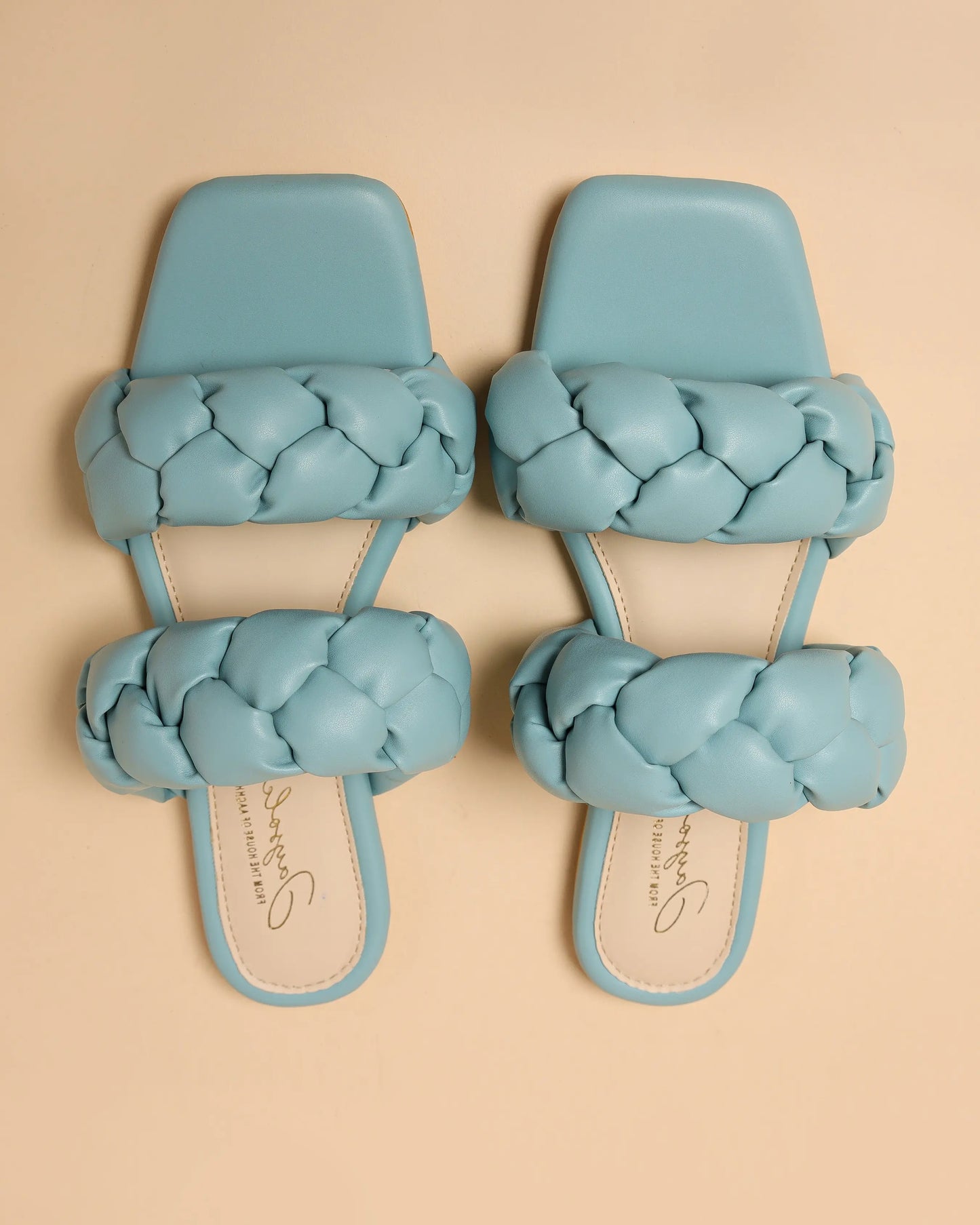 Blue Heron Braided Flats My Store