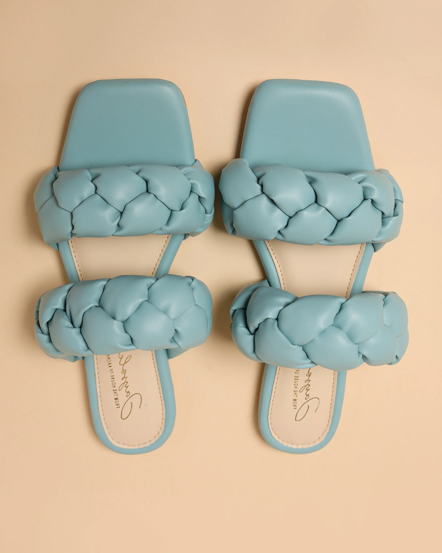 Blue Heron Braided Flats My Store