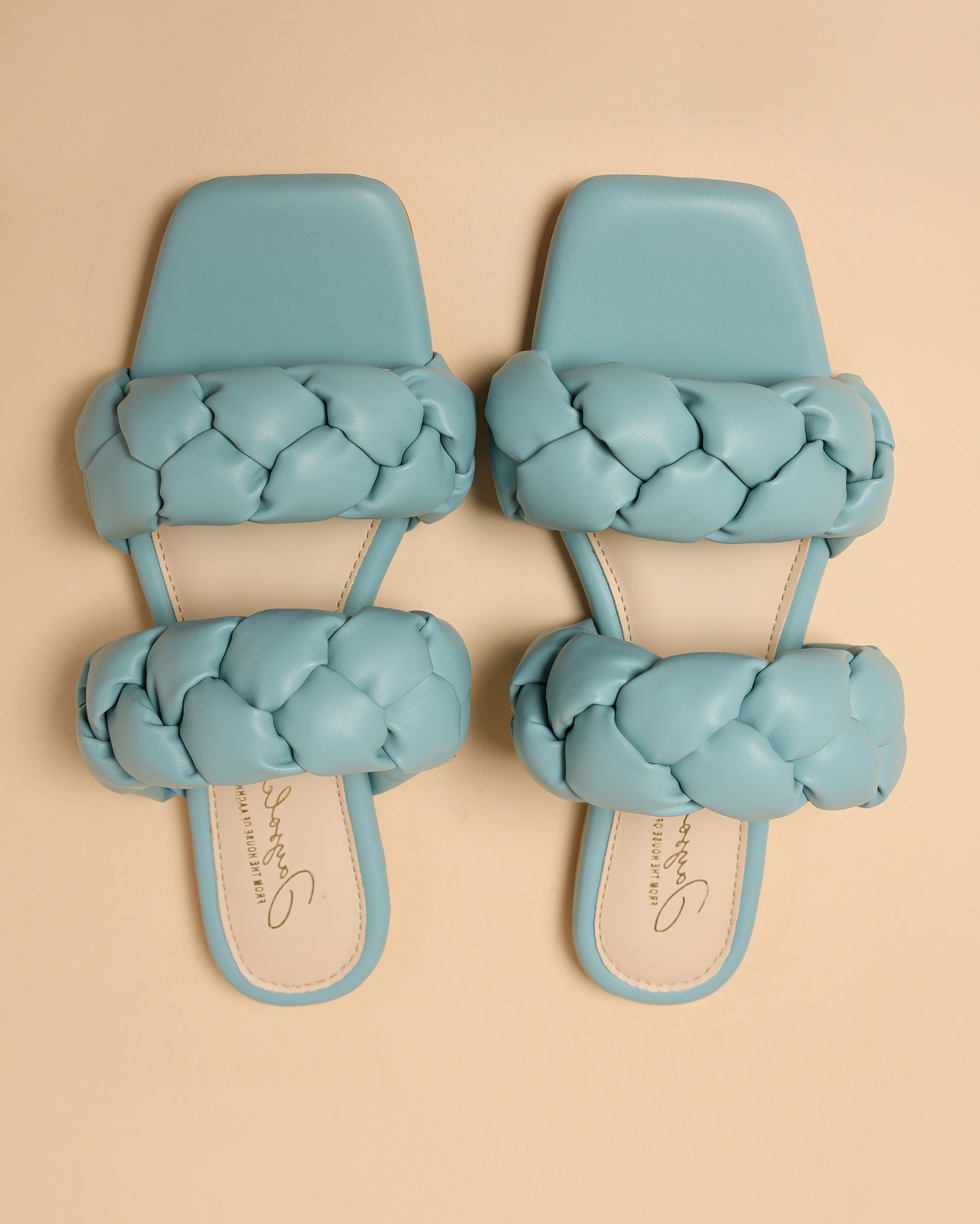 Blue Heron Braided Flats My Store