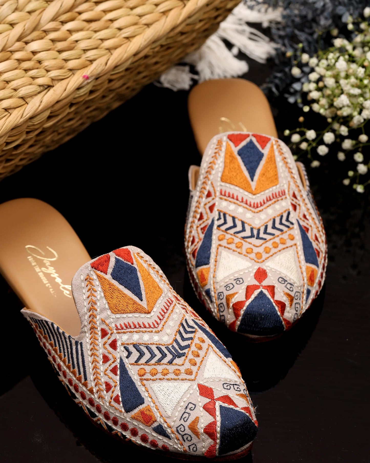 Square Hue Handcrafted Mules My Store