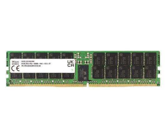 SK Hynix HMCG94AGBRA181N PC5-44800 64GB 5600B-R 64GB Dual Rank DDR5 Server Memory