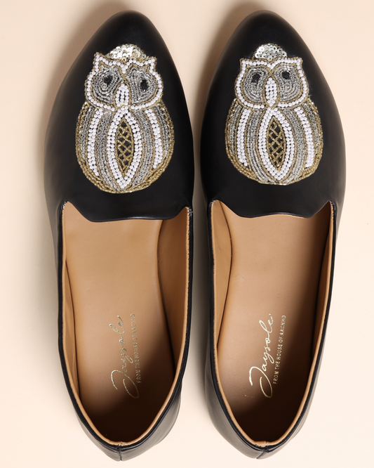 Baritone Black Handcrafted Loafers My Store