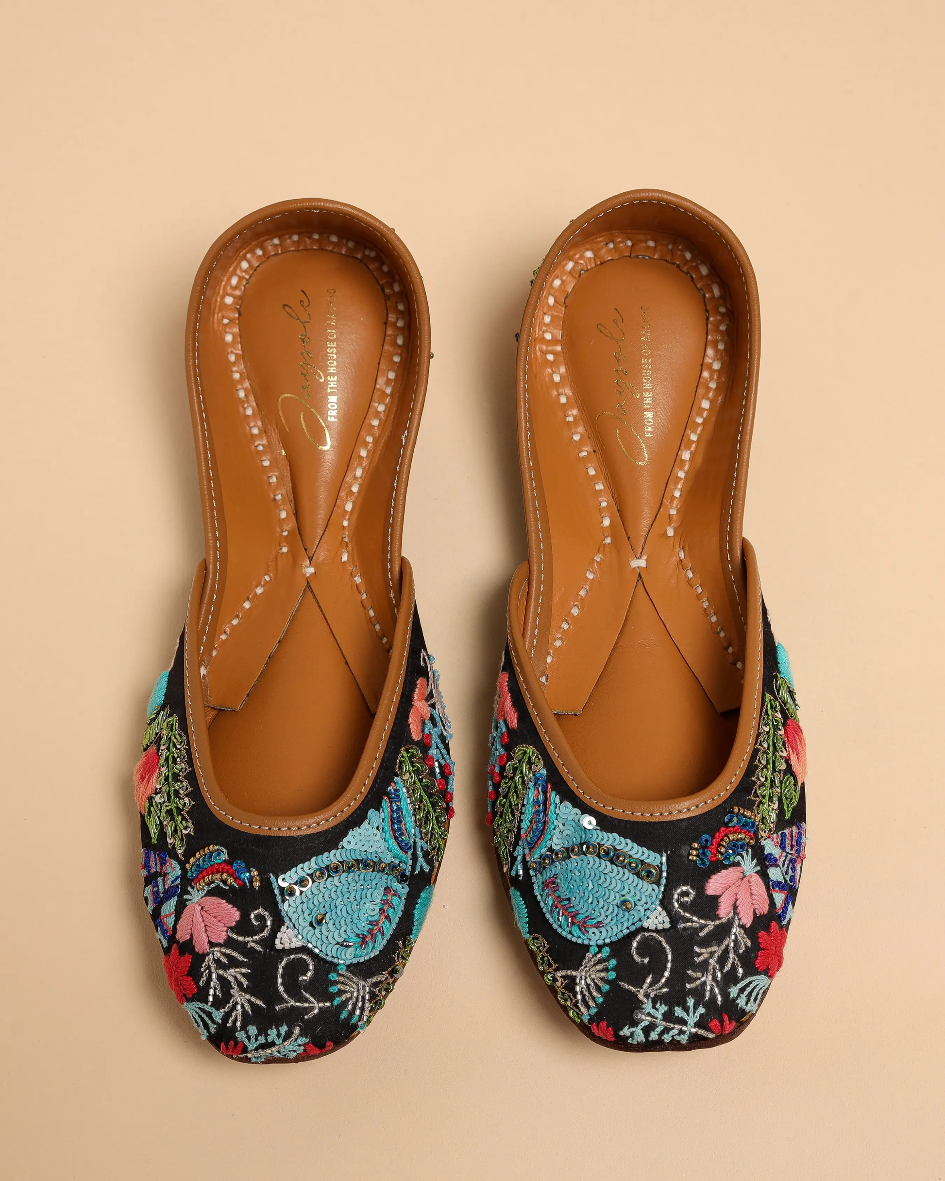 Black Bing Handcrafted Jutti My Store