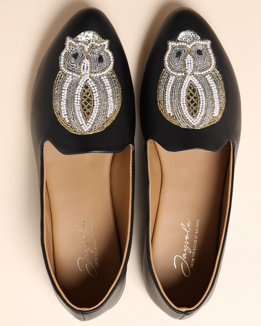 Baritone Black Handcrafted Loafers My Store