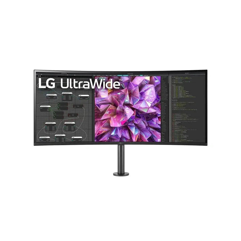 LG UltraWide 38WQ88C-W 38" QHD+ IPS Curved Monitor – 75Hz, 1ms, USB-C, HDR10, Built-in Speakers, Ergo Stand for Productivity My Store