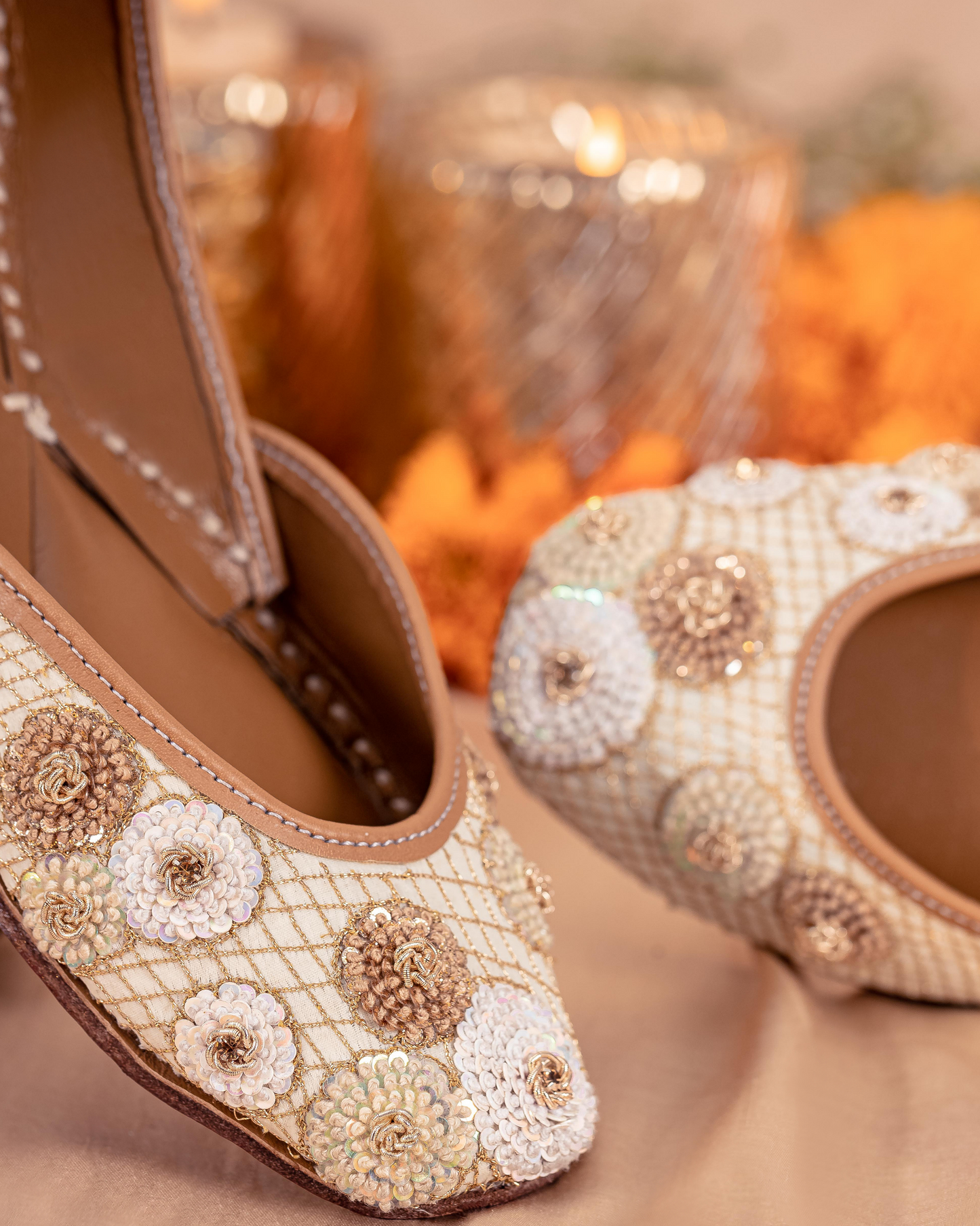 Golden Poppins Handcrafted Jutti My Store