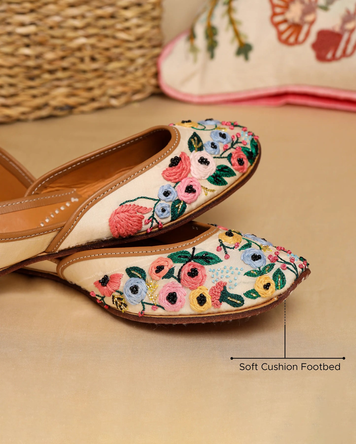 Flower Bae Handcrafted Jutti My Store