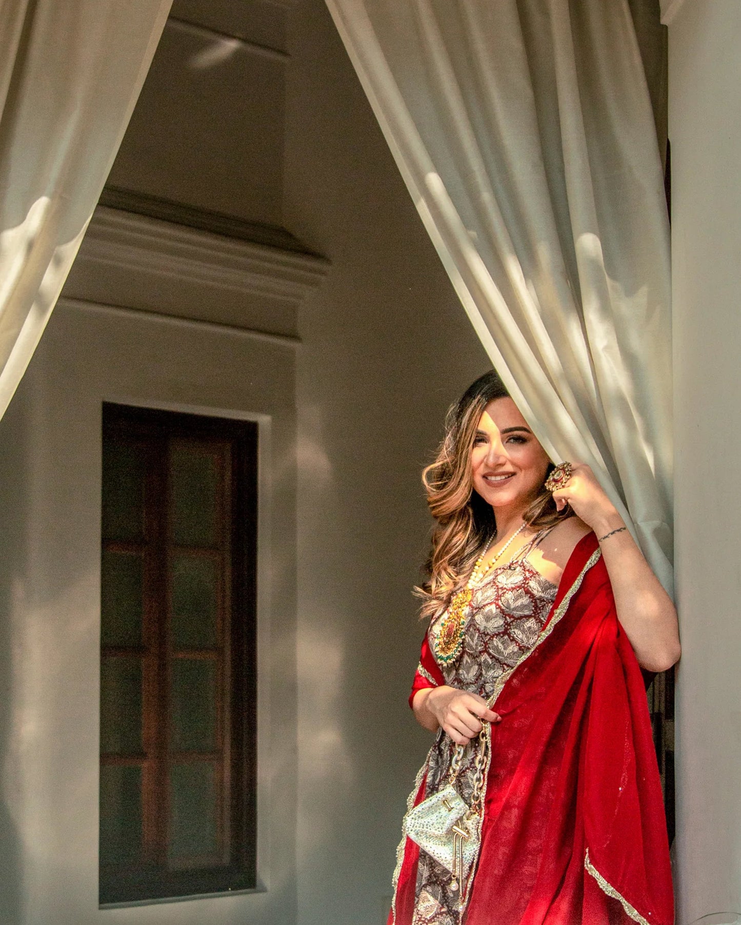 Plum Kitten Handblock Suit Set My Store