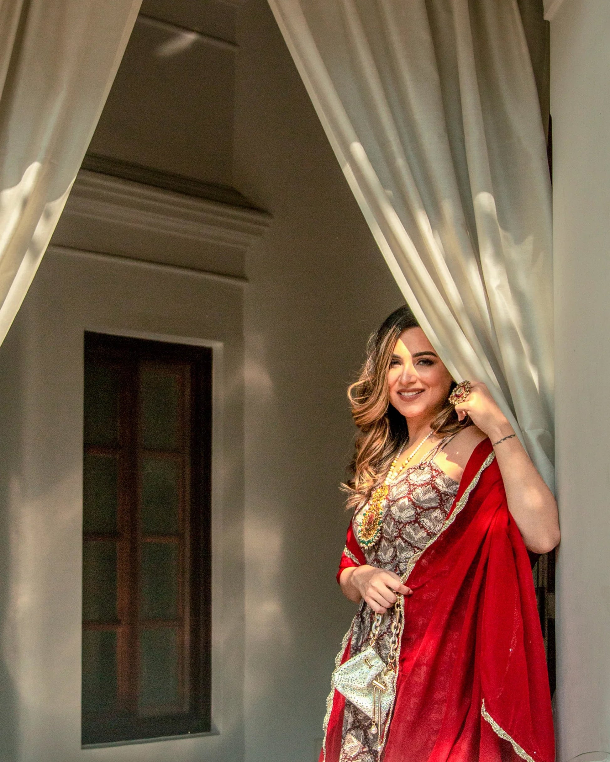 Plum Kitten Handblock Suit Set My Store