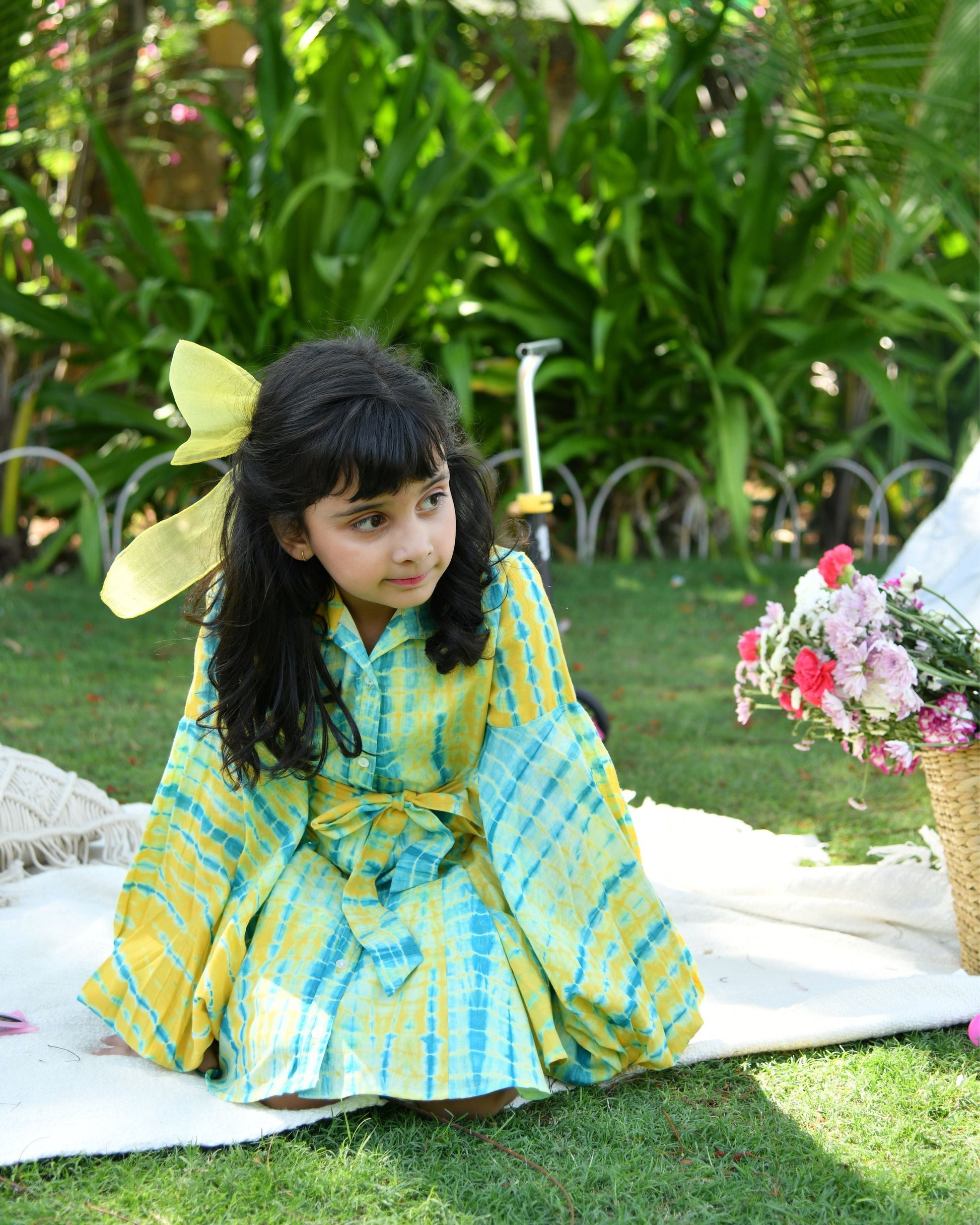 Jellybean Tie & Dye Cotton Dress My Store