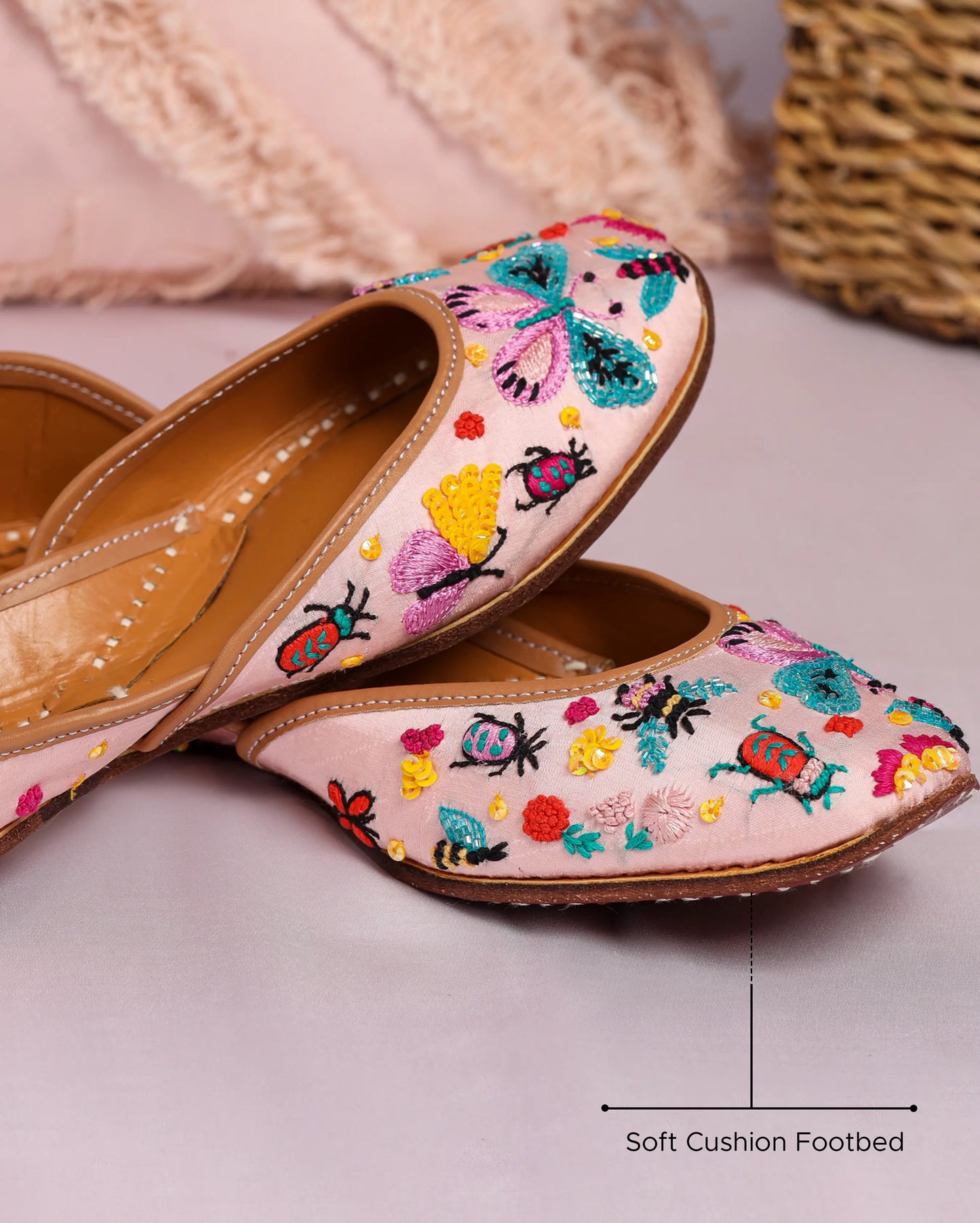 Butterfly Bunch Handcrafted Jutti My Store